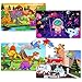 NASHRIO Wooden Puzzles Toys for Kids Ages 35 Set of 4 Packs Dinosaur Space Transportation Wood Toddler Puzzles Preschool Brain Teaser Toys for Boys and Girls 2 3 4 5 6 Years Old - Image 4