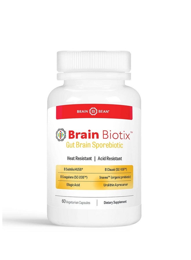 Brain-Bean Brain Bean Brain Biotix | Gut and Brain Spore-Based Probiotic and Prebiotic | 30 Servings - Image 1