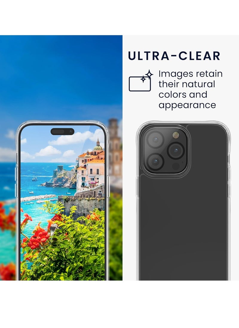 Raxoom 5-in-1 Clear Case Set for Apple iPhone 14 Pro Max – Includes Screen & Camera Protectors – Transparent - Image 5