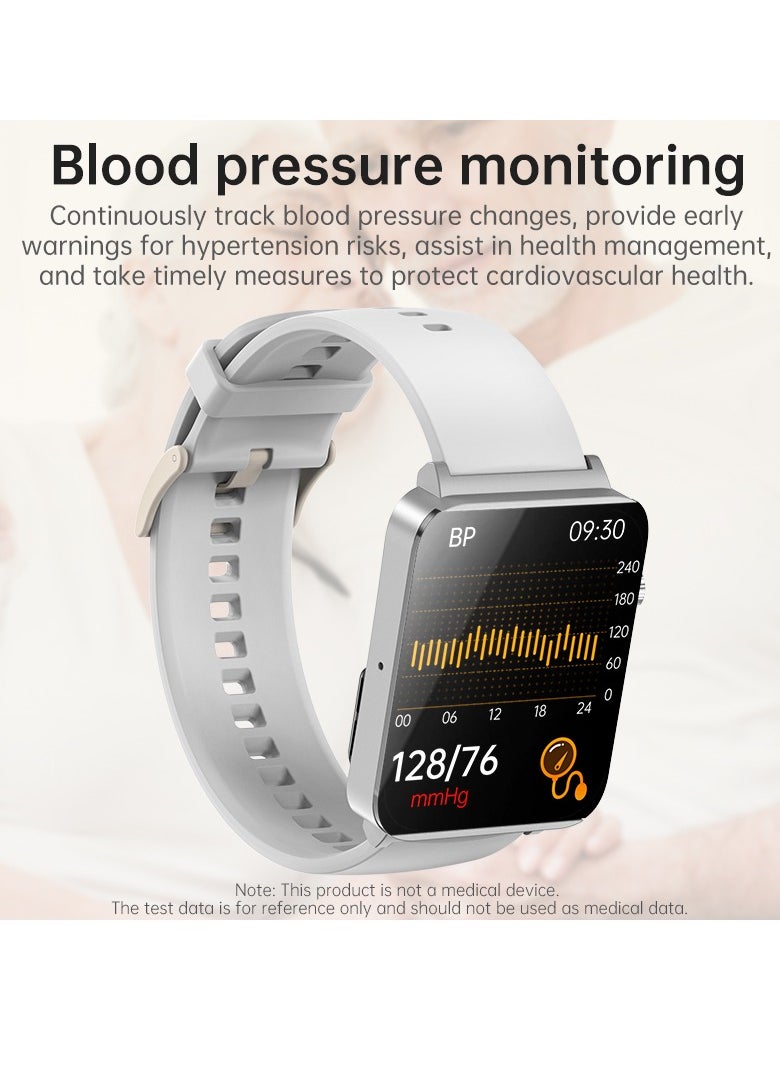 EVEREEN - KS03PRO Smartwatch 1.96 Inch Colour Touch Screen Bluetooth Call ECG HRV Remote Care Android 8.0 Apple 11 250mAh Bluetooth 5.3 - Image 1