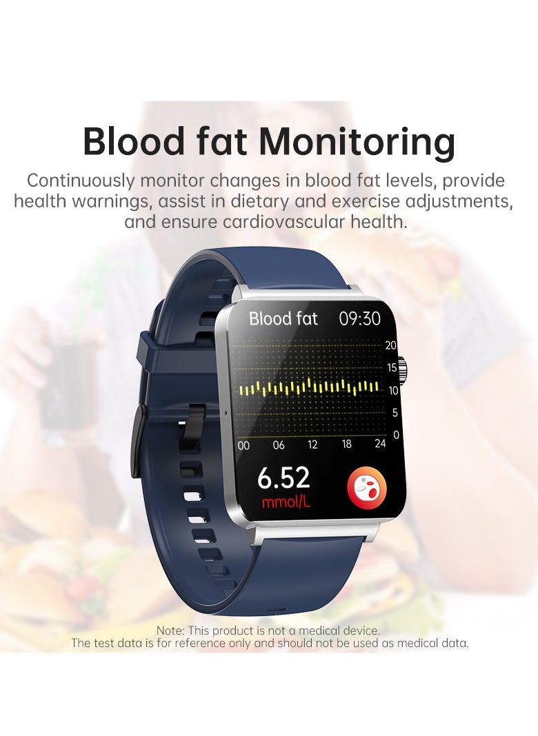 EVEREEN - KS03PRO Smartwatch 1.96 Inch Colour Touch Screen Bluetooth Call ECG HRV Remote Care Android 8.0 Apple 11 250mAh Bluetooth 5.3 - Image 1