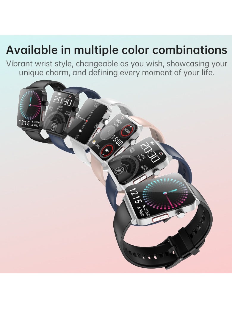 EVEREEN - KS03PRO Smartwatch 1.96 Inch Colour Touch Screen Bluetooth Call ECG HRV Remote Care Android 8.0 Apple 11 250mAh Bluetooth 5.3 - Image 1