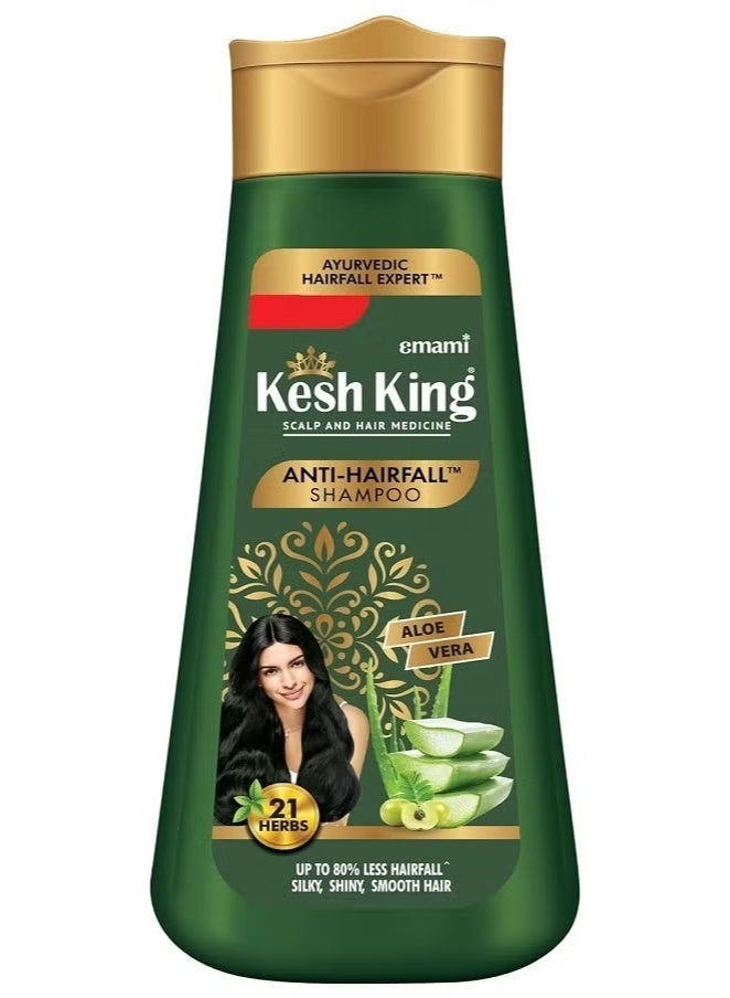 Kesh King Anti-Hair Fall Shampoo with Aloe Vera  - (200ml) | Reduces Hair Breakage, Strengthens Roots - Image 1