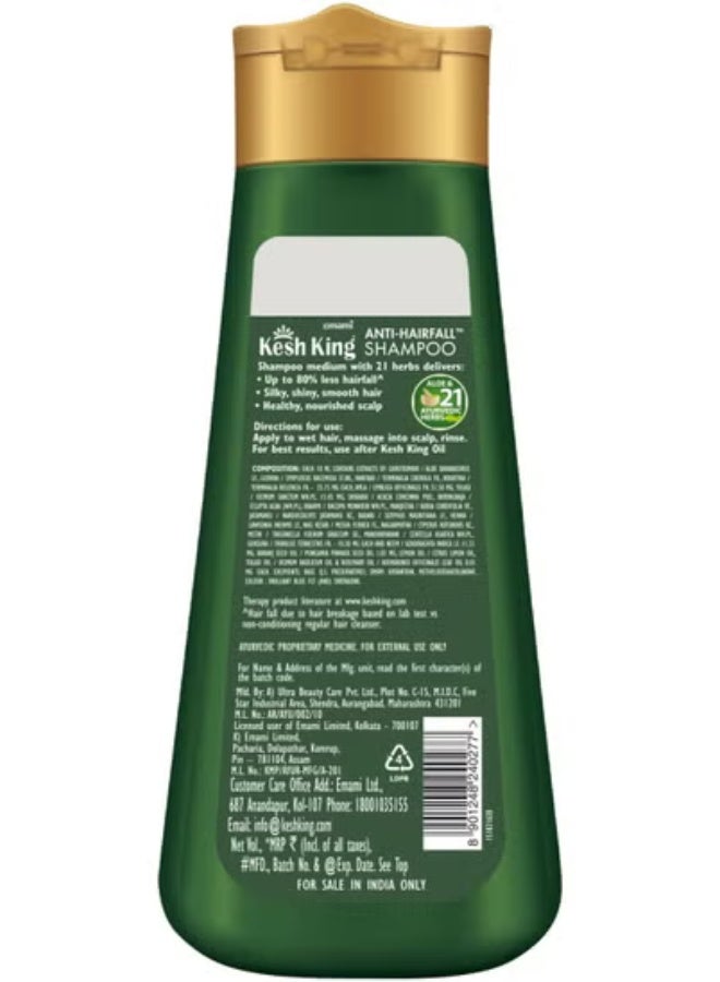 Kesh King Anti-Hair Fall Shampoo with Aloe Vera  - (200ml) | Reduces Hair Breakage, Strengthens Roots - Image 2