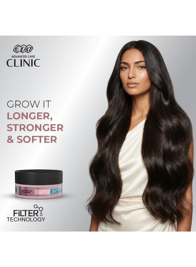 Eva Clinic Forever Long Mask with Castor Oil & Rice Water for Hair Lengthening 200 GM - Image 2