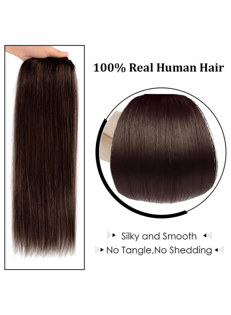 إستيل وصلات شعر بشري بمشبك أسود مستقيم على وصلات شعر ريمي وصلات شعر طبيعية للنساء والسيدات والبنات (7 قطعة/المجموعة أو 4 قطعة/المجموعة) - Image 4