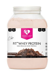 WOMEN'S BEST Fit Pro Whey Protein - Chocolate Fudge Brownie 2.2lb 