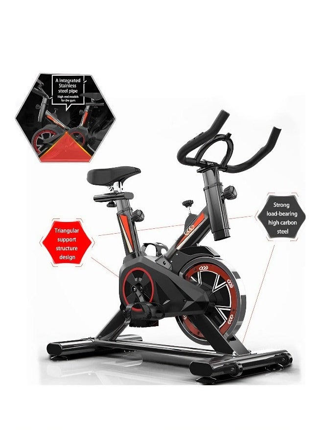 Egg Spinning Bike Luxury Home Spinning Bike, Seat With Seven Levels Of Height Adjustment, Home Gym, Fitness Bike, With LED Screen Professional Seat And Mobile Phone Holder, Five Levels Of Height Adjustment Of The Armrest - Image 4