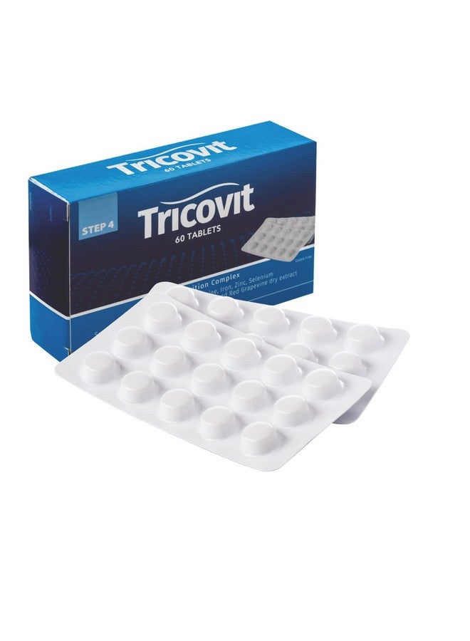 TricoVit Tablets Hair Growth Vitamins To Support Healthy Hair And Nails 60 Count - Image 2