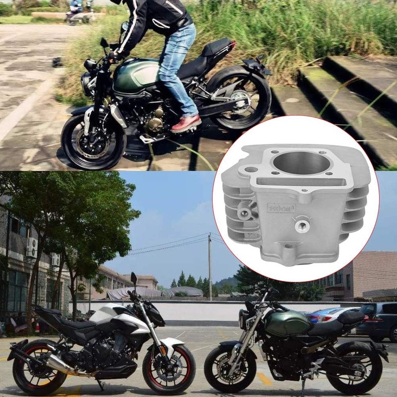 woobles Engine Gasket Kit, Engine Cylinder 56mm/2.2in Piston Gasket Fit for YX 140cc Pit Dirt Bike 1P56FMJ - Image 5