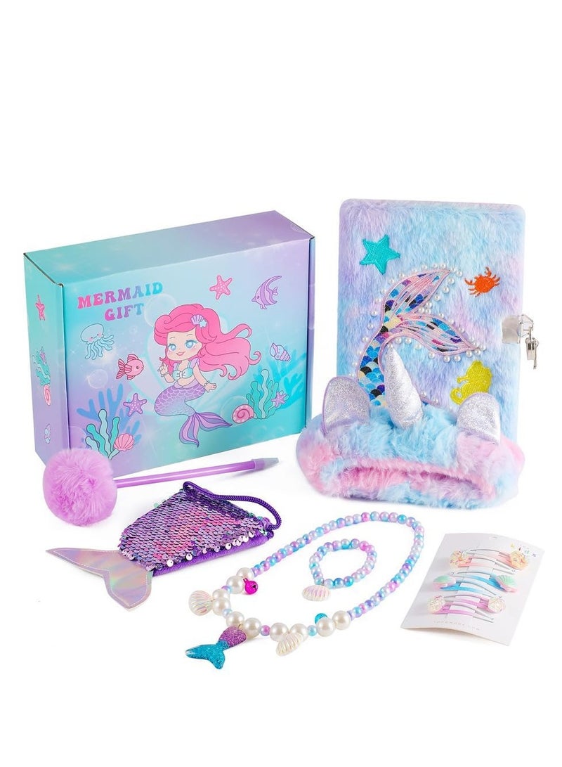 سيلكفكس يوميات فلوفي مع قفل للفتيات ، 6 7 هدايا عيد ميلاد فتاة عمرها 8 سنوات ، يوميات الأميرة مجلات يوميات الفتيات ، العودة إلى الإمدادات المدرسية دفتر ملاحظات ، هدايا عيد الميلاد للابنة حفيدة ابنة أخي - Image 1