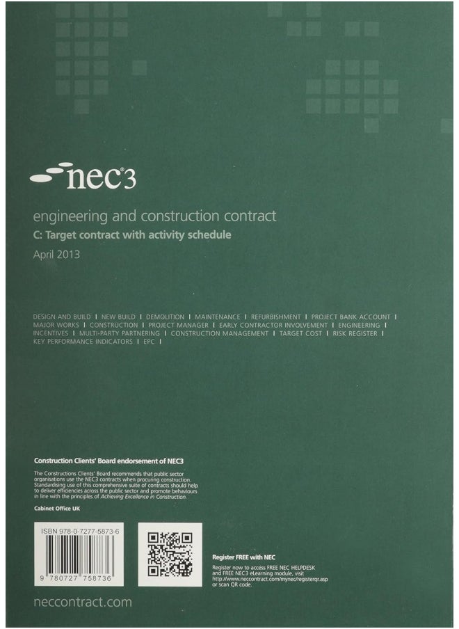 NEC3 Engineering and Construction Contract Option C: Target contract with activity schedule  - Image 3