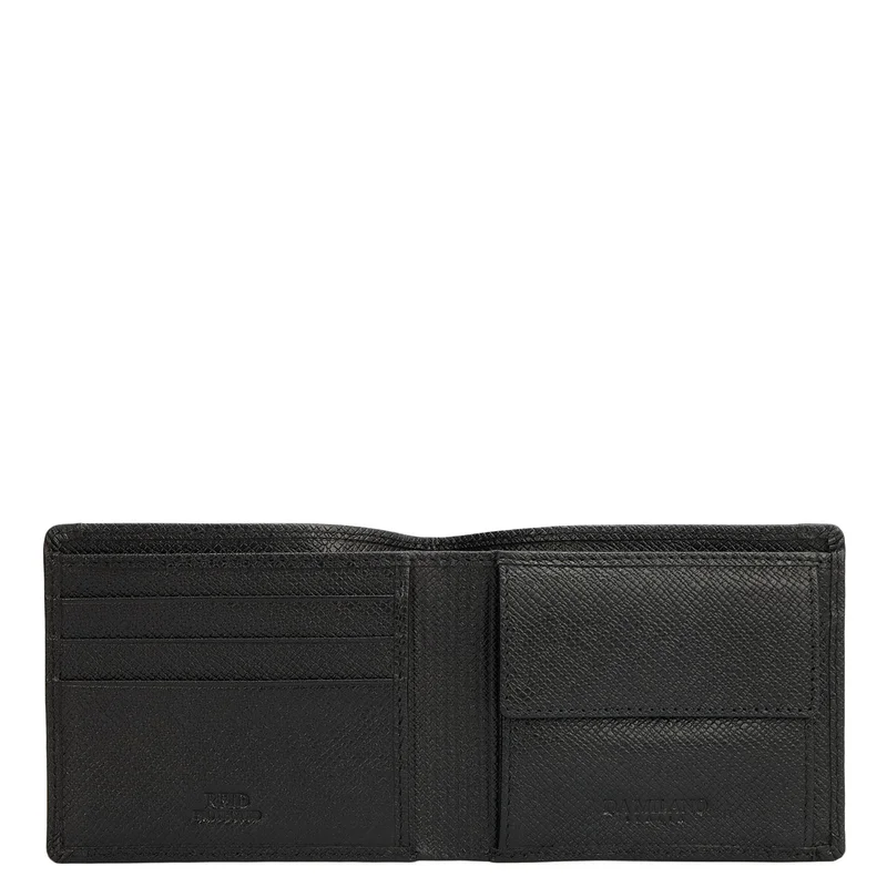 Da Milano  Black Bifold Leather Mens Wallet for Men | Best Price UAE