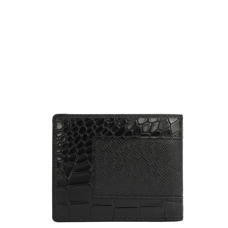 Da Milano  Black Bifold Leather Mens Wallet for Men | Best Price UAE