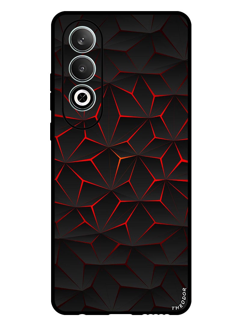 Theodor غطاء واقي مضاد للخدش ومقاوم للصدمات لجهاز OnePlus Nord CE 4 Abstract 6 - Image 1