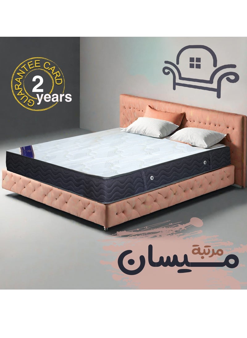 هاوس ون - ميسان | مرتبة سرير 10 طبقات مع نوابض - أبيض - Image 1