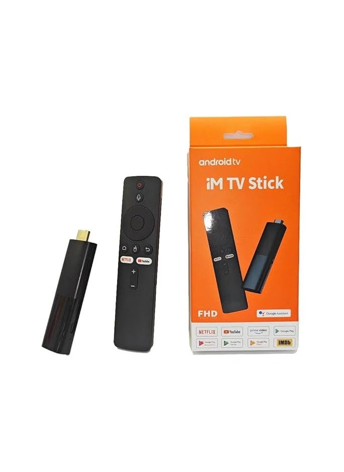 THE PACK - جهاز بث IM TV Stick 4K Ultra HD، NDRD TV 11، Google Cast، ذاكرة وصول عشوائي، سعة تخزين 16 جيجابايت - pzsku/Z9B53AD79A731156A95B0Z/45/_/1737556911/af537336-9fff-4702-a904-70dafec319aa