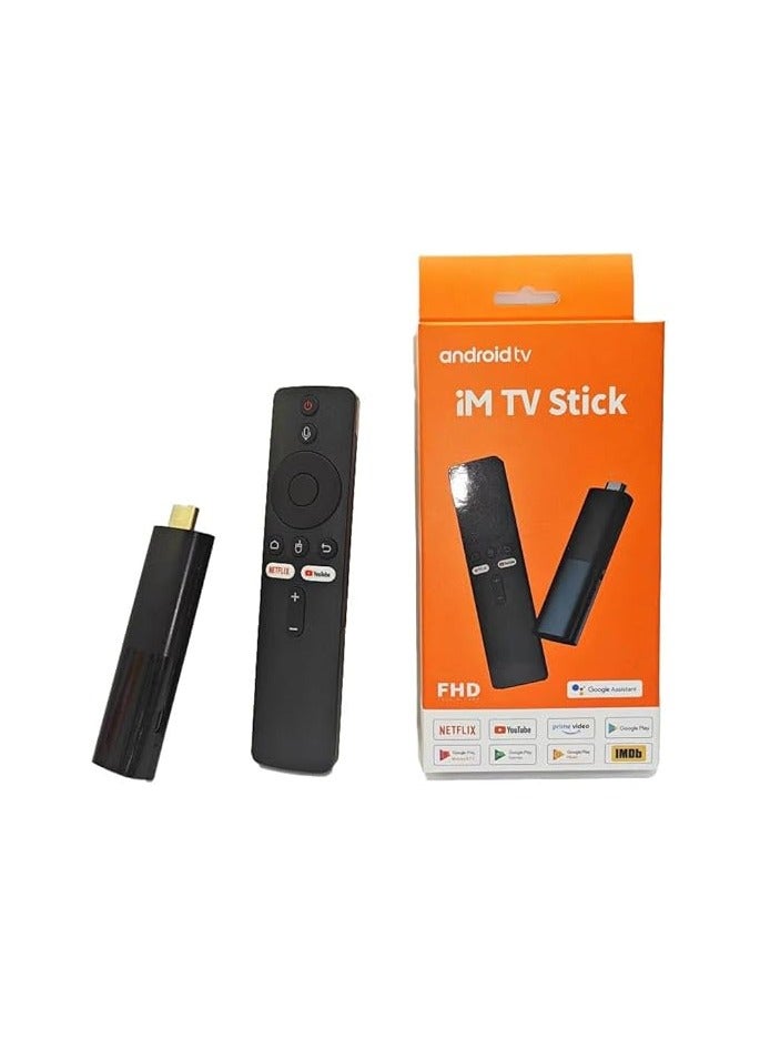 amazing.EGP THE PACK - IM TV Stick 4K Ultra HD Streaming Device, Android TV 11, Google Assistant Voice Remote, 2GB RAM, 16GB Storage  - Image 1