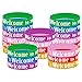 CupaPlay 24PCS Welcome to My Class Party Rubber Wristbands Welcome Back to School First Day of School Party Supplies Decorations Gifts Prize Goodie Bag Favors Silicone Wristband - Image 4