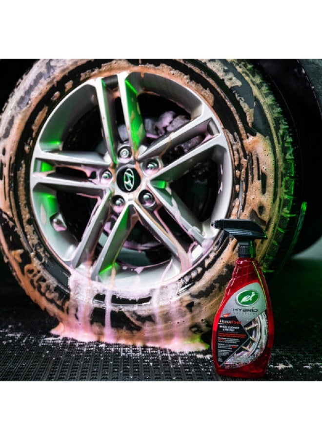 Turtle Wax HyperFoam Wheel Cleaner and Tire Prep Cleaning Spray White 23oz - Image 4