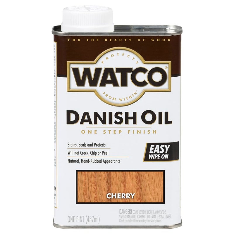 Watco 65251 Danish Oil Wood Finish, Pint, Cherry - Image 4