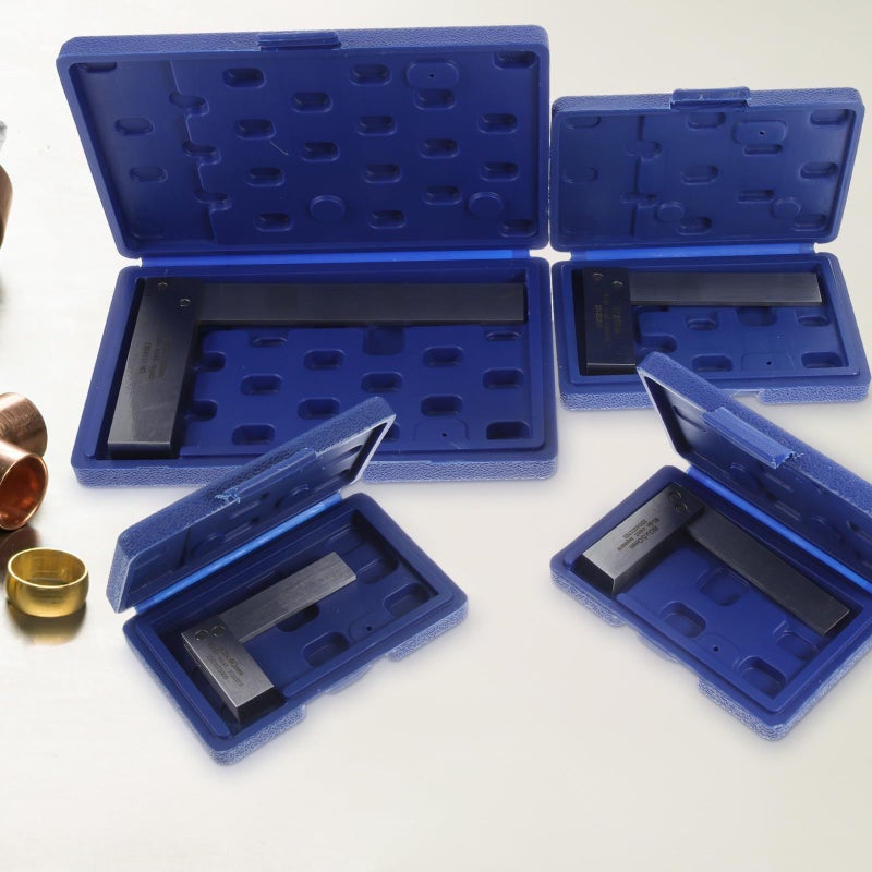4Pcs Machinist Square Set 90 Degree Right Angle Ruler Precision Layout Measuring Tool - Image 5