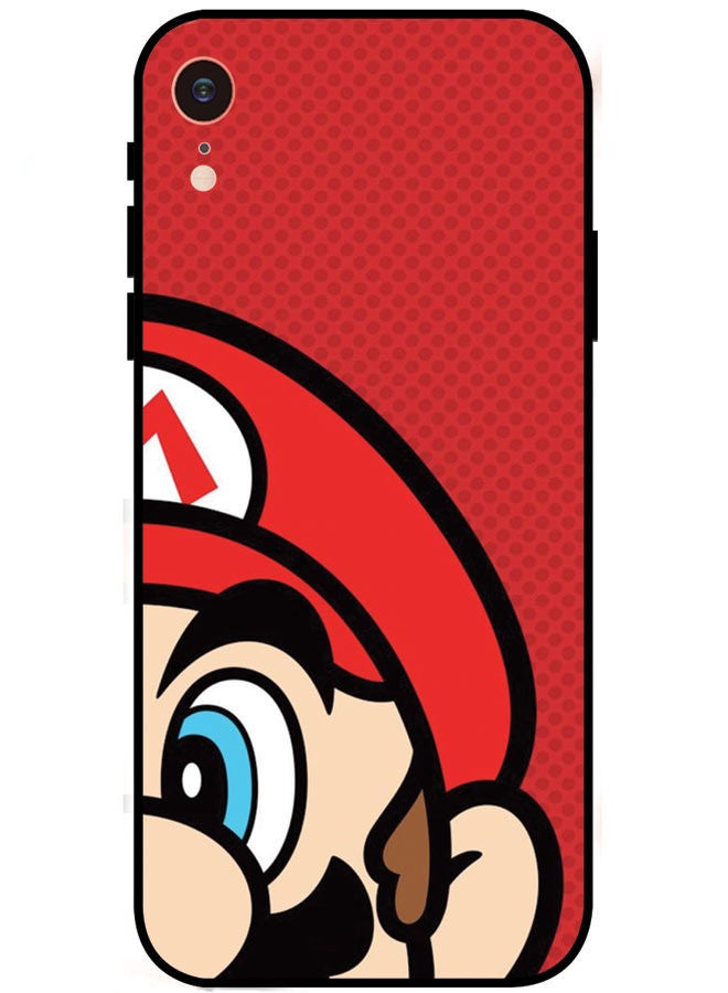 EYE CATCH Protective Case Cover For Apple iPhone XS Max Mario Half face - Image 1