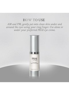 PRAI Beauty Platinum Firm And Lift Eye Serum Antiaging And Hydrating Serum Parabenfree Vegan Crueltyfree 0.5 Oz  - Image 5