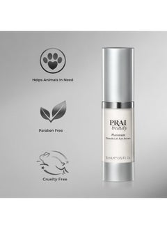 PRAI Beauty Platinum Firm And Lift Eye Serum Antiaging And Hydrating Serum Parabenfree Vegan Crueltyfree 0.5 Oz  - Image 4