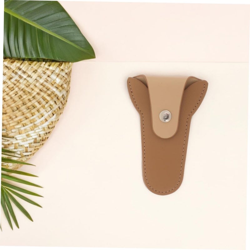 2 Pcs Small Pointed Cuticle Scissors with Pu Protective Pouch Nail Trimmer Covers for Manicure Pedicure Grooming Tool Set - Image 5