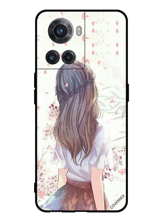 Covernex Protective Case Cover For OnePlus 10R Cute Girl In Deep Thinking - Image 1
