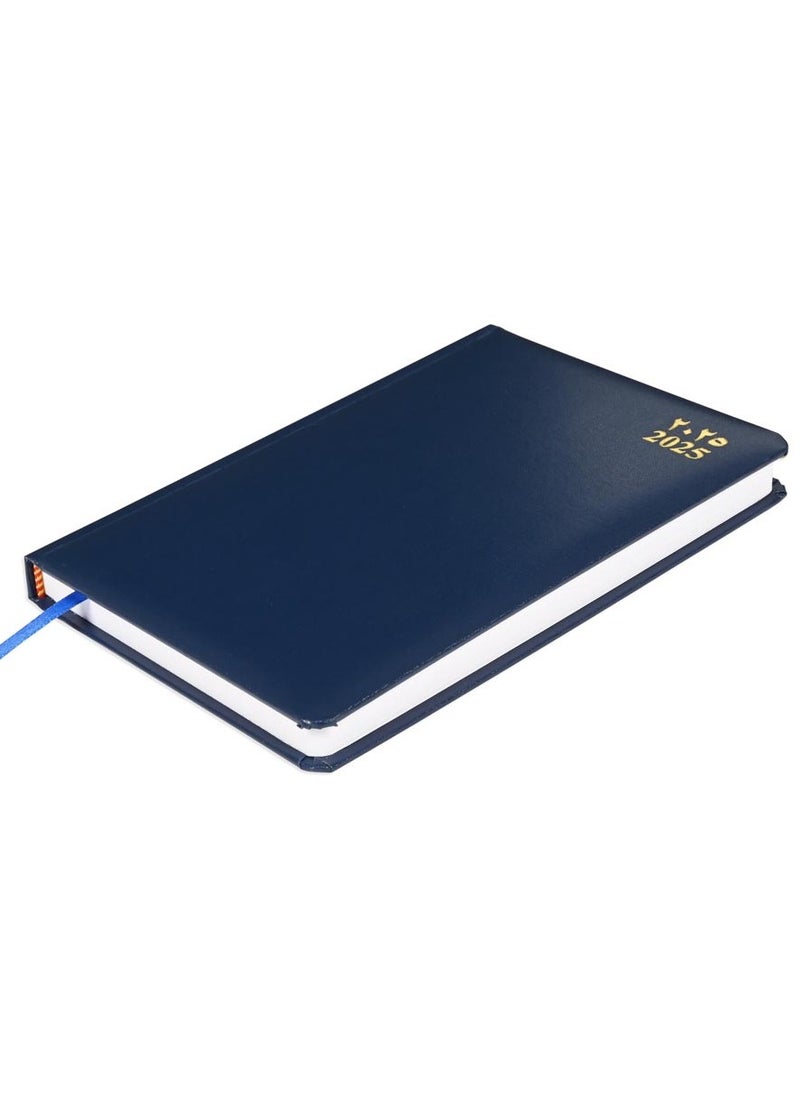 FIS FIS Diary 2025 (Arabic/English) Blue, A5 - FSDI23AE25BL  - Image 1