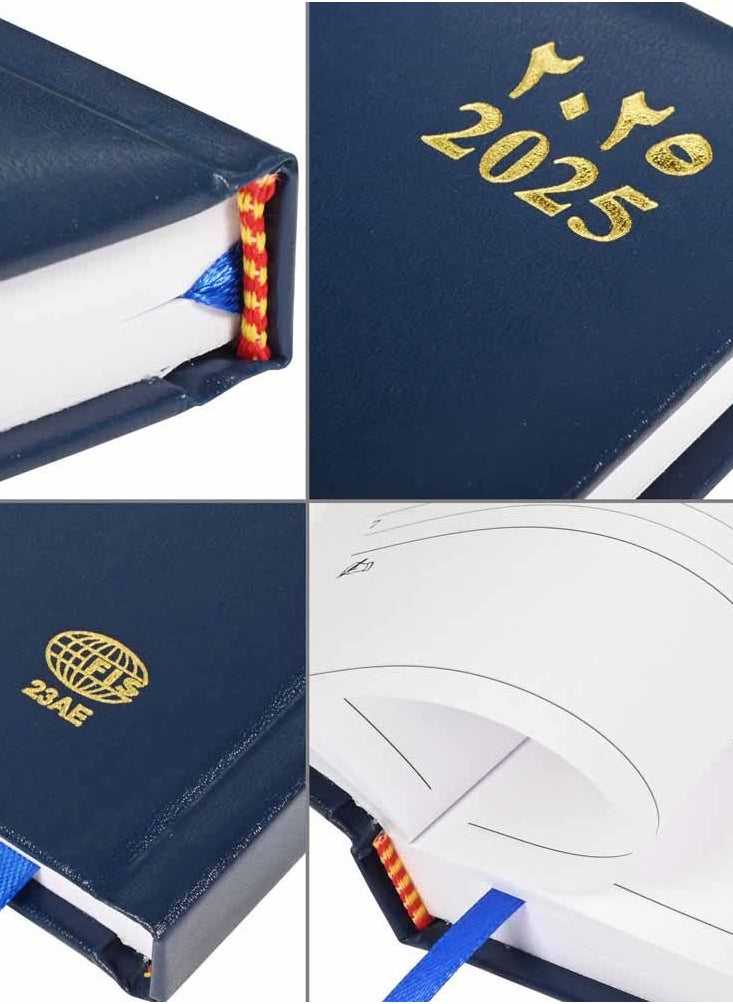 FIS FIS Diary 2025 (Arabic/English) Blue, A5 - FSDI23AE25BL  - Image 3