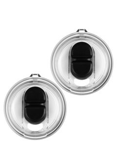KASTWAVE 2pcs Replacement Lids Compatible with Yeti,Magnetic Tumbler Lid, Reusable Top Replacement for Yeti Rambler 20 oz Travel Mug Caps Replacement, Spill Proof Tumbler Cover  - Image 1