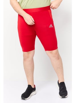 Adidas Men Sportswear Fit Brand Logo Training Short, Red  - Image 1