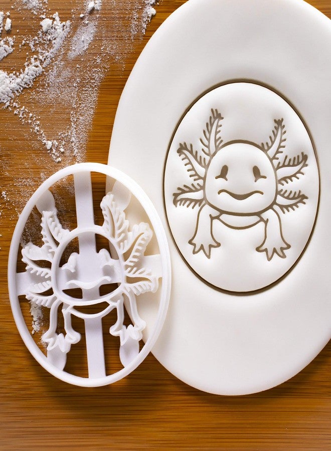 Bakerlogy Realistic Axolotl cookie cutter, 1 piece - Bakerlogy - Image 2