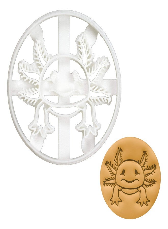 Bakerlogy Realistic Axolotl cookie cutter, 1 piece - Bakerlogy - Image 1