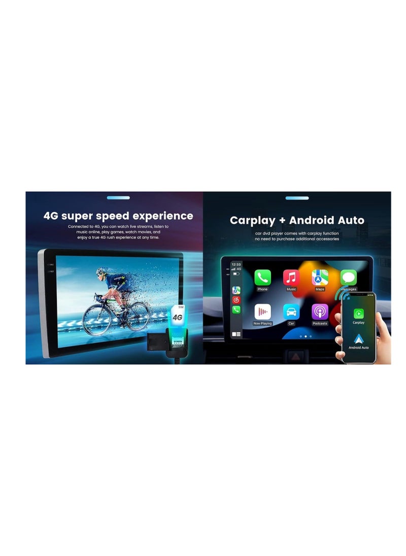 Vierex - Android Car Stereo Mercedes B200 W169 W245 Viano Vito W639 Sprinter W90 4GB RAM Support Apple Carplay Android Auto Wireless QLED Touch Screen DSP Bluetooth - Image 1
