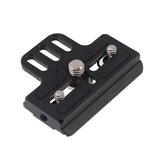 FocusFoto Extended Upper Quick Release Baseplate QR Plate for DJI Ronin RS2 RSC2 RS3 RS 3 Pro RS4 RS 4 Pro RS 4 Mini Gimbal Stabilizer Arca-Swiss Standard Camera Tripod Ballhead (Extended Version) - Image 2