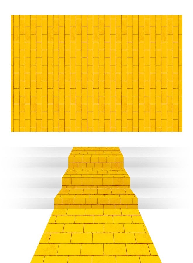 Chuangdi Gold Brick Stone Wall Backdrop Stone Wall Scene Setter Sheet Wallpaper Curtains Door Removable Brick Tablecloth Photo for Winter Halloween(2 Sheets,4.49 x 8.99 ft) - Image 1