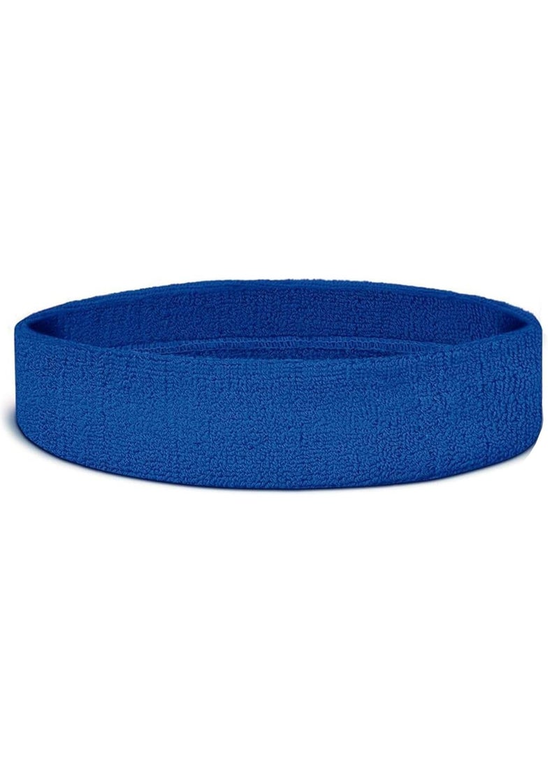 Generic Iggy Wolf Sweat Absorbent Sports Headbands Blue  - Image 1
