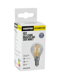 GEEPAS Geepas LED Filament bulb G45 - 4W,  - Image 5