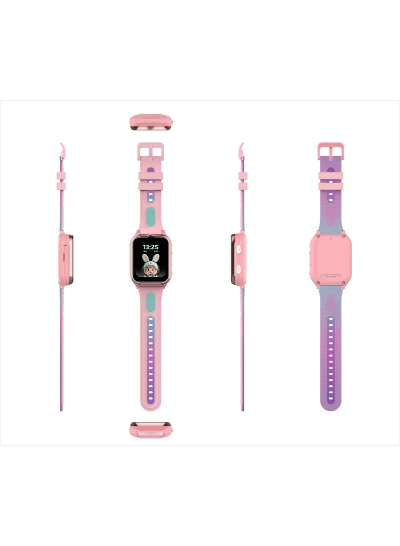 Benco Genius K1 4G Kids Smart Watch Phone with GPS Tracking, Calling Function, 1.69” Display & 800mAh Battery - Pink - Middle East Version - Image 2