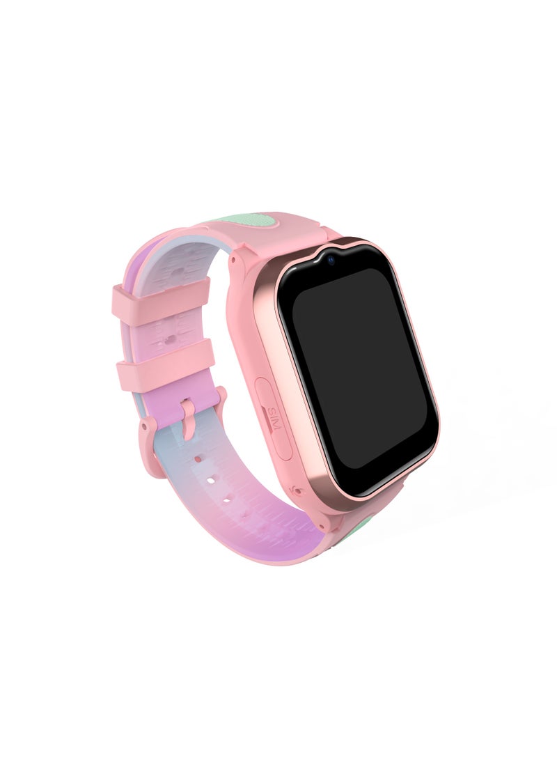 Benco Genius K1 4G Kids Smart Watch Phone with GPS Tracking, Calling Function, 1.69” Display & 800mAh Battery - Pink - Middle East Version - Image 4