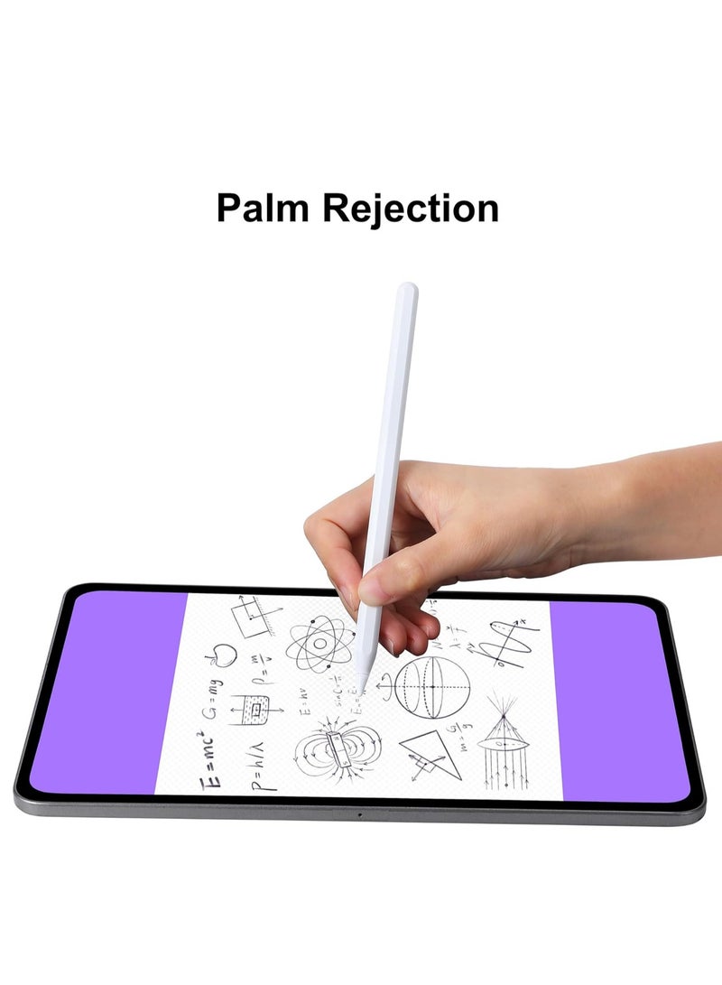 Stylus Pen for iPad  Wireless Charging Magnetic iPencil Lapiz Capacitive Active Capacitive Air 5 4 iPad Pro 5.9 11 inch Mini 6 (White) - Image 4