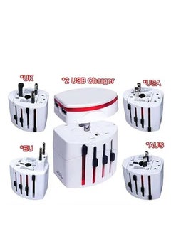 Excefore Universal Travel Power Adapter , All in One Worldwide Wall Charger AC Plug Adaptor  - Image 3