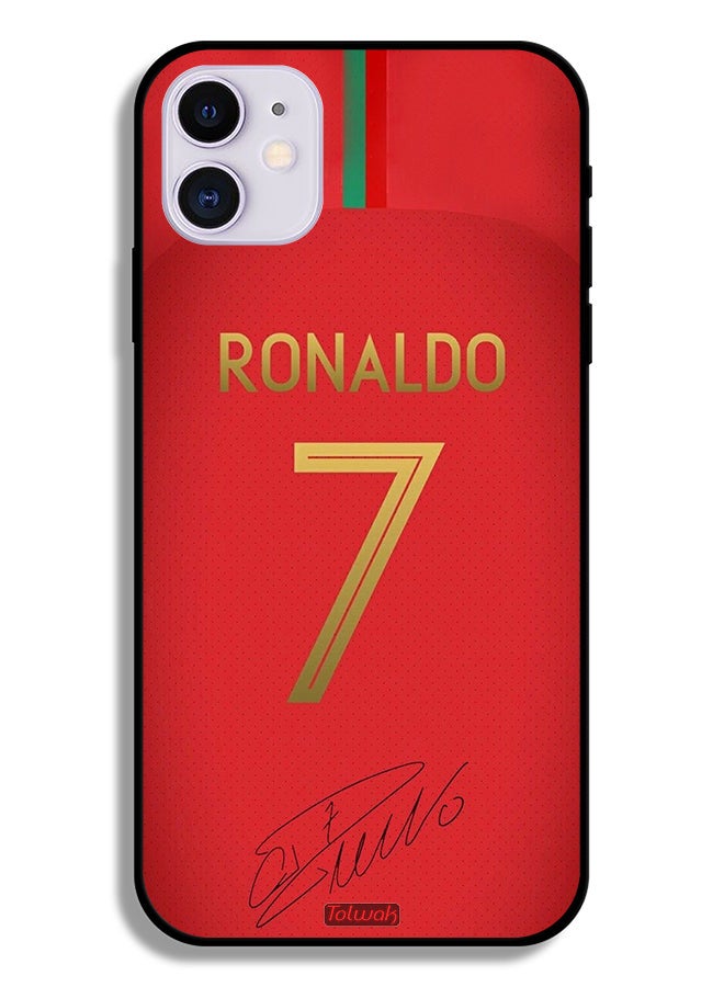Tolwak Apple iPhone 12 Protective Case Ronaldo 7 - Image 2
