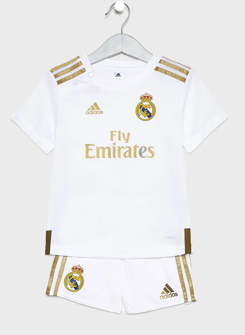 adidas طقم رياضي للاطفال بشعار ريال مدريد