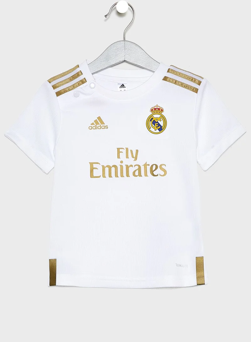 adidas طقم رياضي للاطفال بشعار ريال مدريد