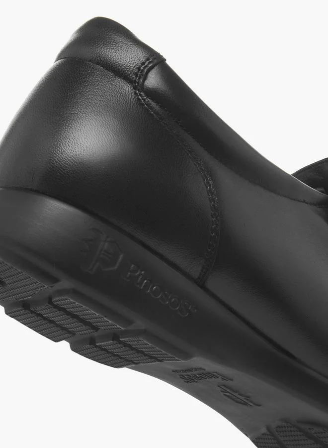 Pinosos BLACK Men Slip-On Genuine Leather Loafers for Men | Best Price UAE